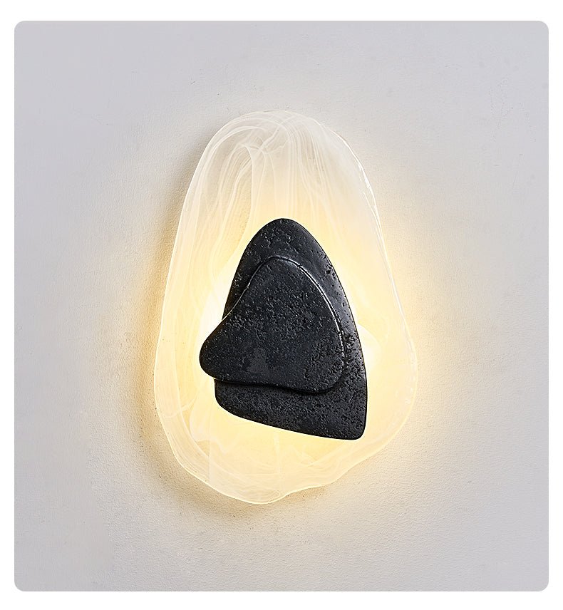 Nils Opulora Lava Veil Wall Lamp-Neutral Decor