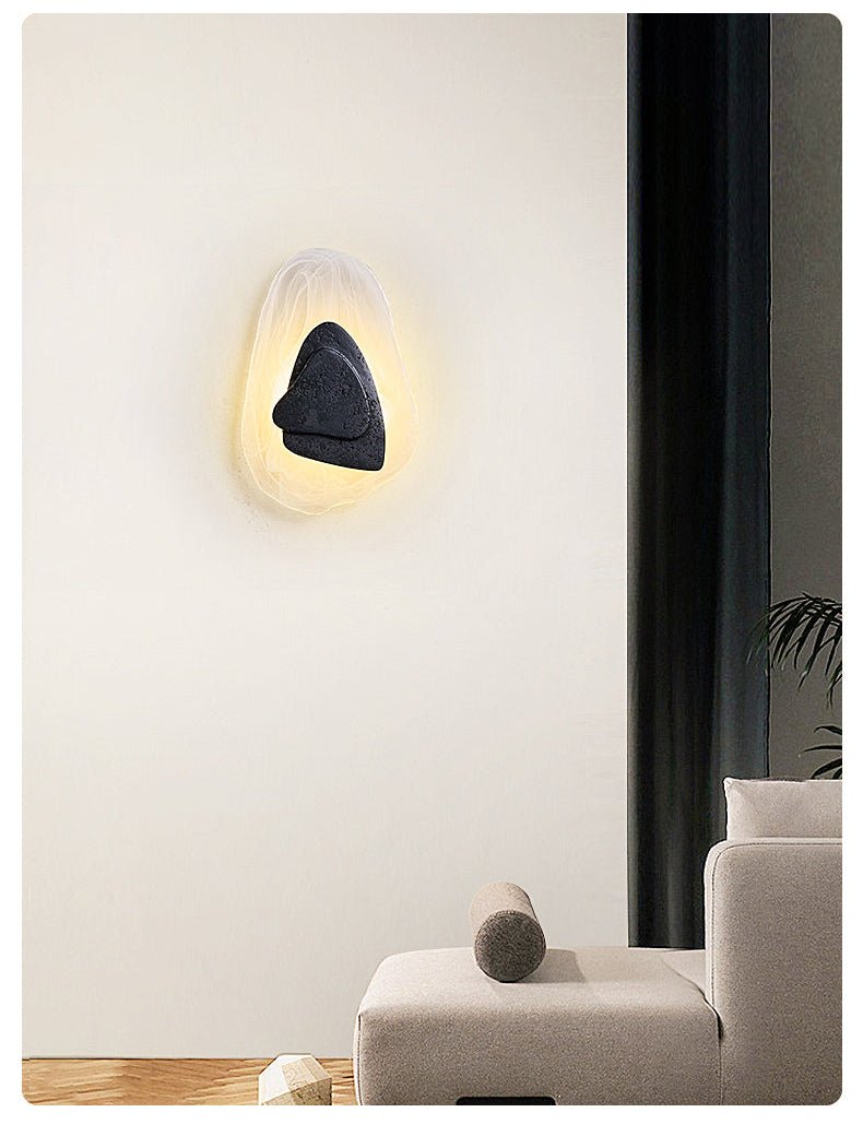 Nils Opulora Lava Veil Wall Lamp-Neutral Decor