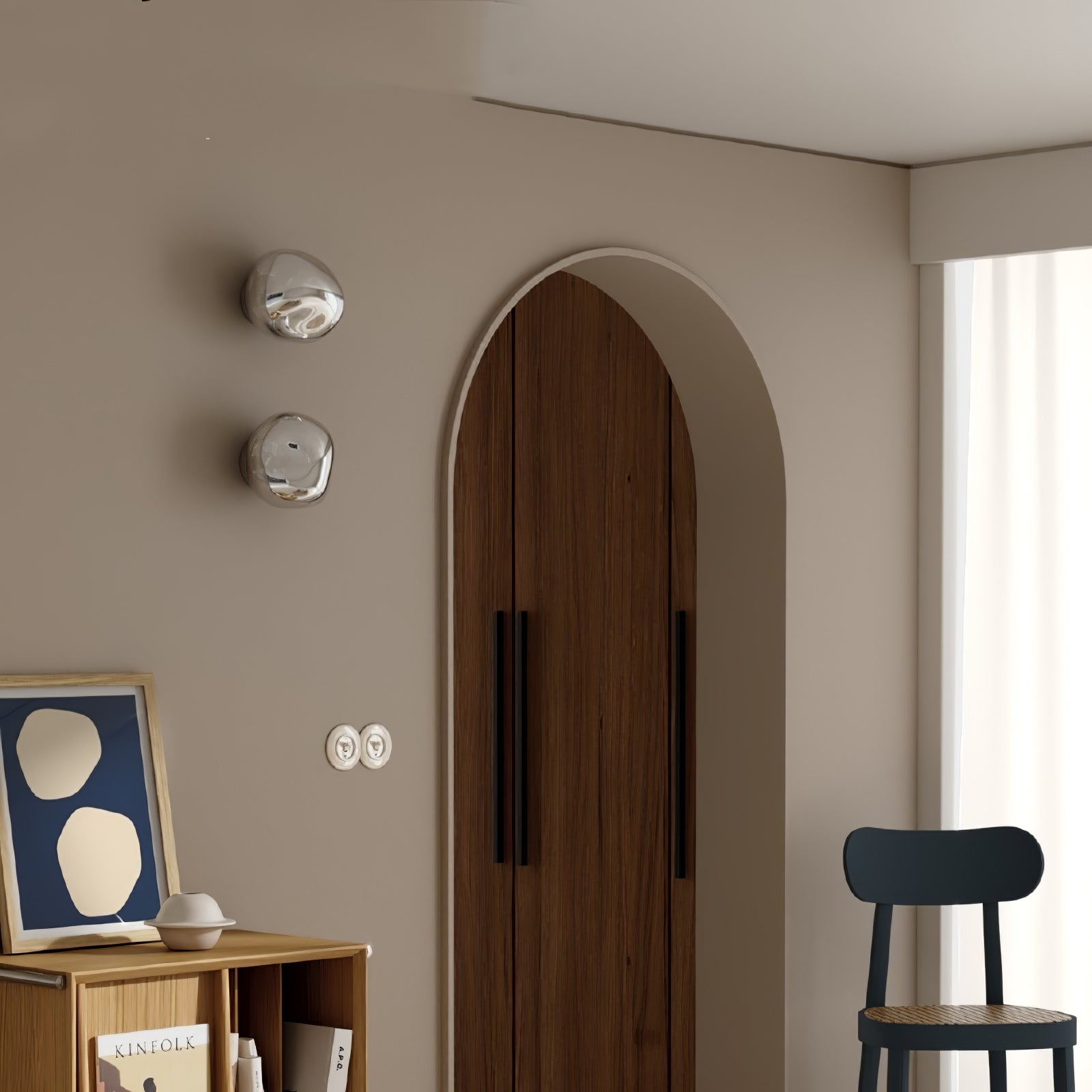 Orinira Individual Creativity Plug-in Wall Lamp-Neutral Decor