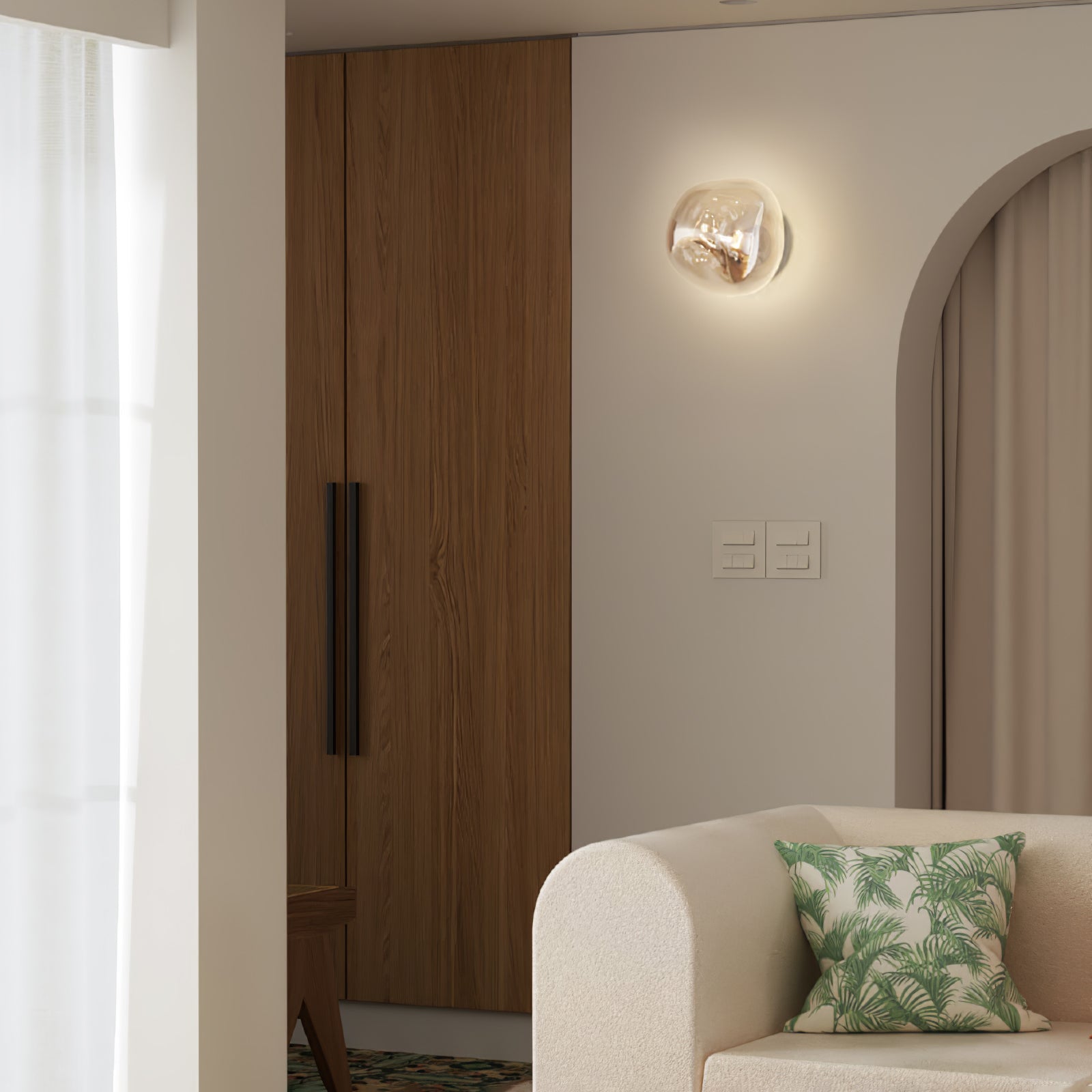 Bave Premium Nordic Art Wall Lamp-Neutral Decor