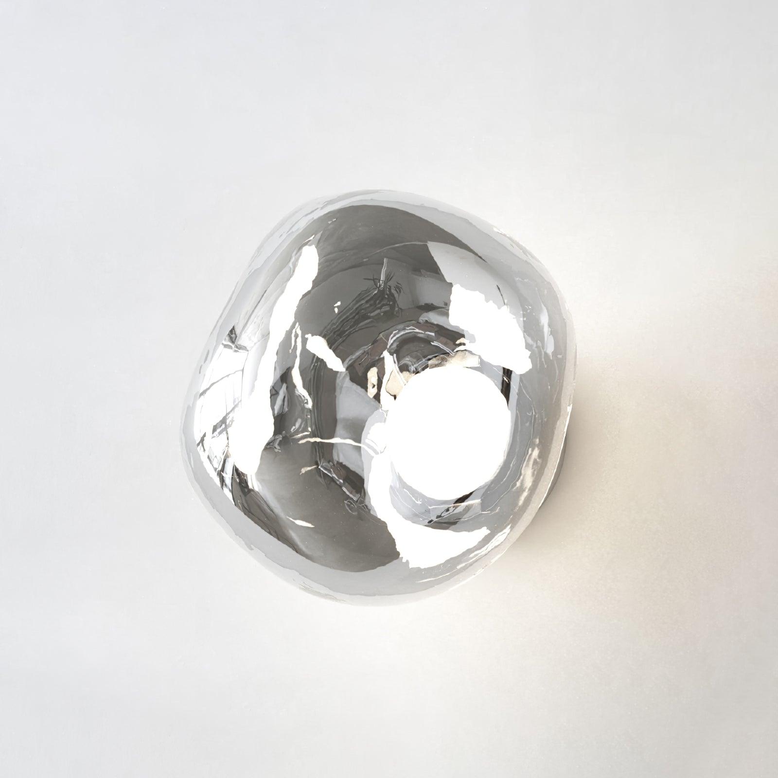 Leni Amber Glass Wall Lamp-Neutral Decor