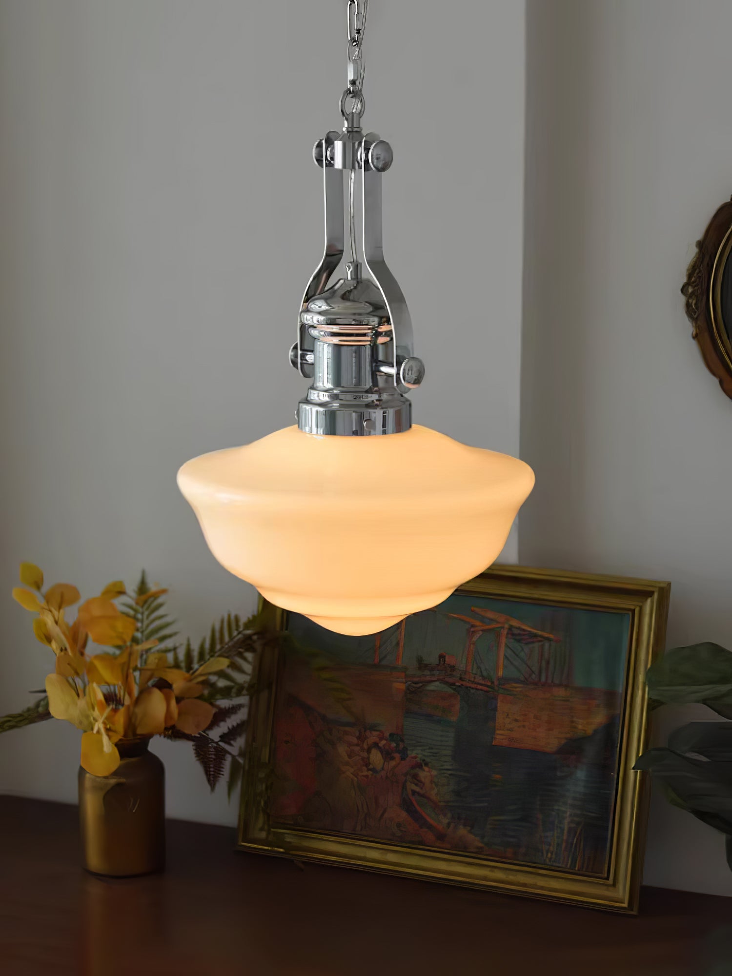 Zomiria Premium Nordic Art Glass Pendant Light-Neutral Decor
