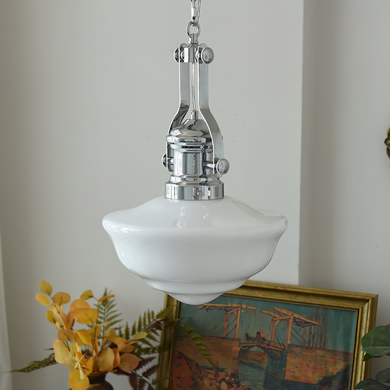 Zomiria Premium Nordic Art Glass Pendant Light-Neutral Decor