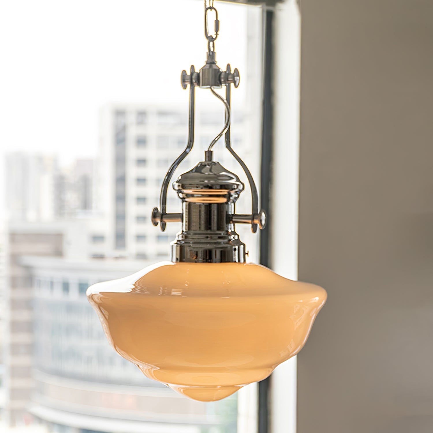 Zomiria Premium Nordic Art Glass Pendant Light-Neutral Decor