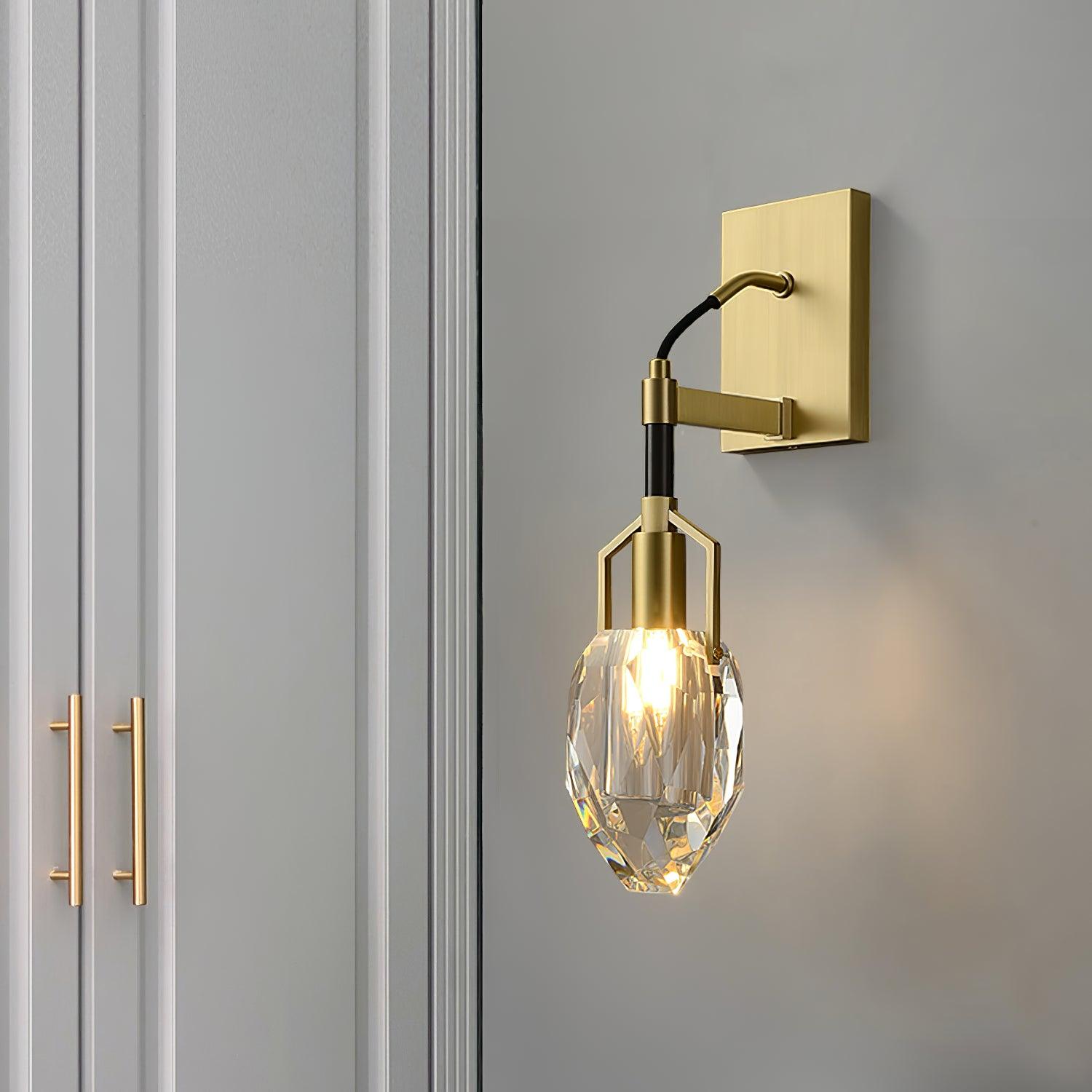 Isera Premium Nordic Art Crystal Wall Lamp-Neutral Decor