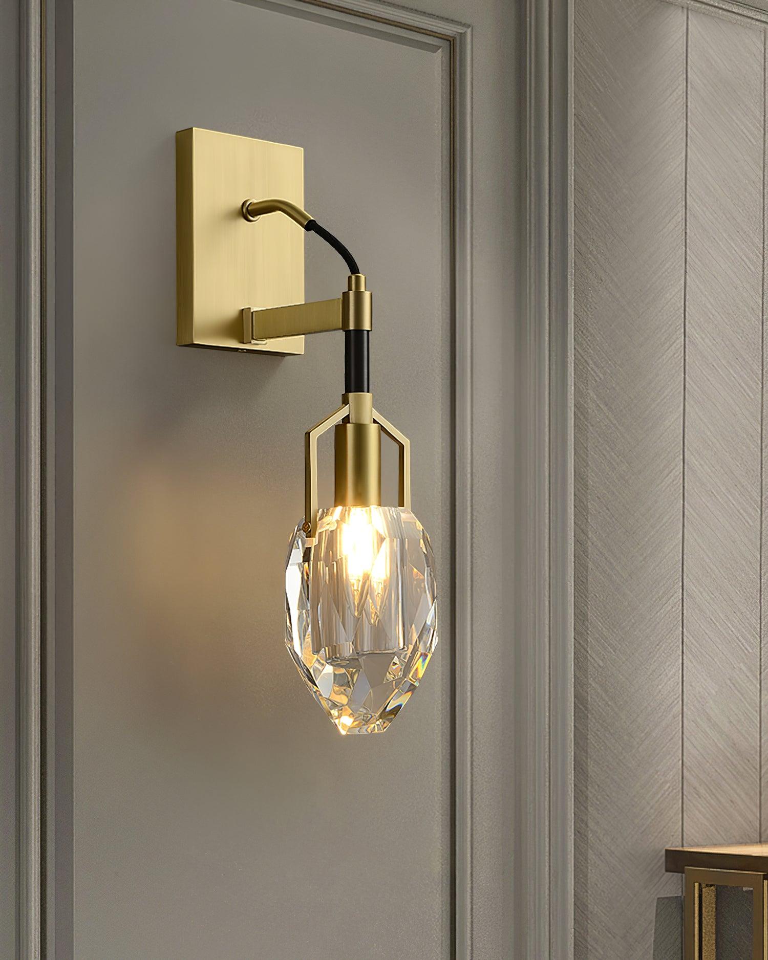 Isera Premium Nordic Art Crystal Wall Lamp-Neutral Decor