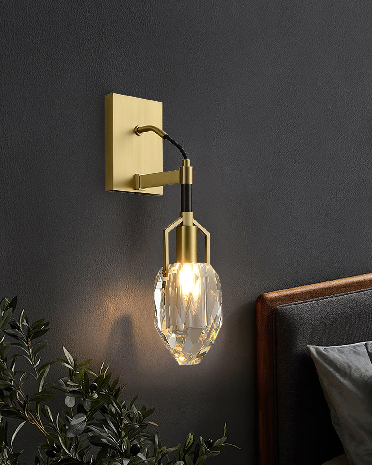 Isera Premium Nordic Art Crystal Wall Lamp-Neutral Decor
