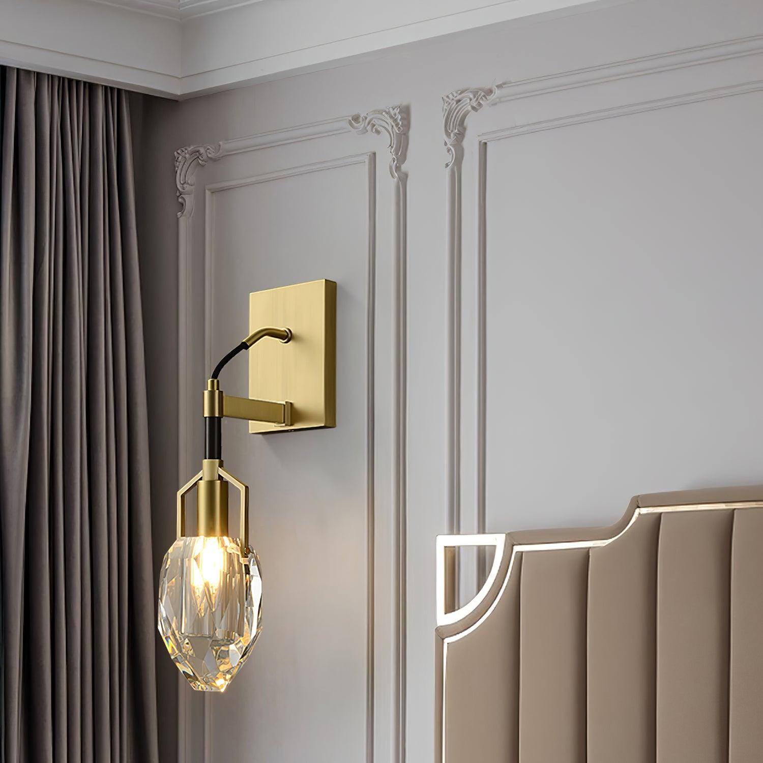 Isera Premium Nordic Art Crystal Wall Lamp-Neutral Decor