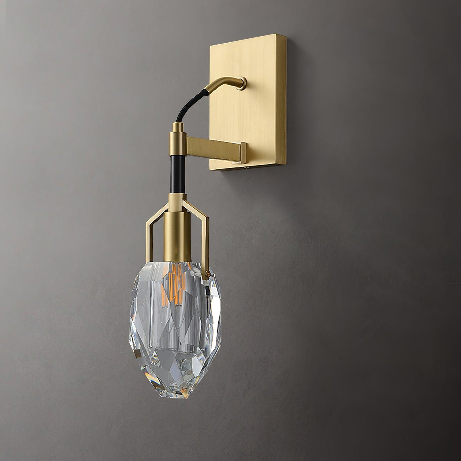Isera Premium Nordic Art Crystal Wall Lamp-Neutral Decor