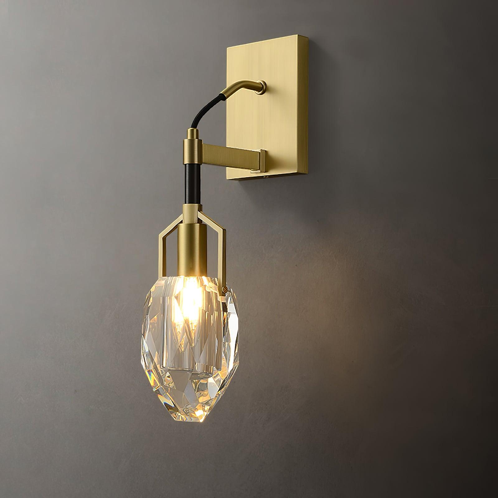 Isera Premium Nordic Art Crystal Wall Lamp-Neutral Decor