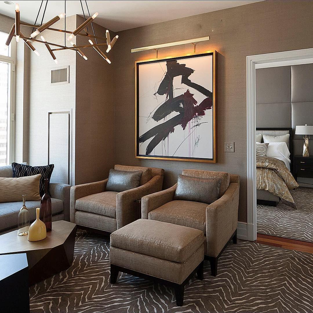 Astra Modern Brass Chandelier-Neutral Decor