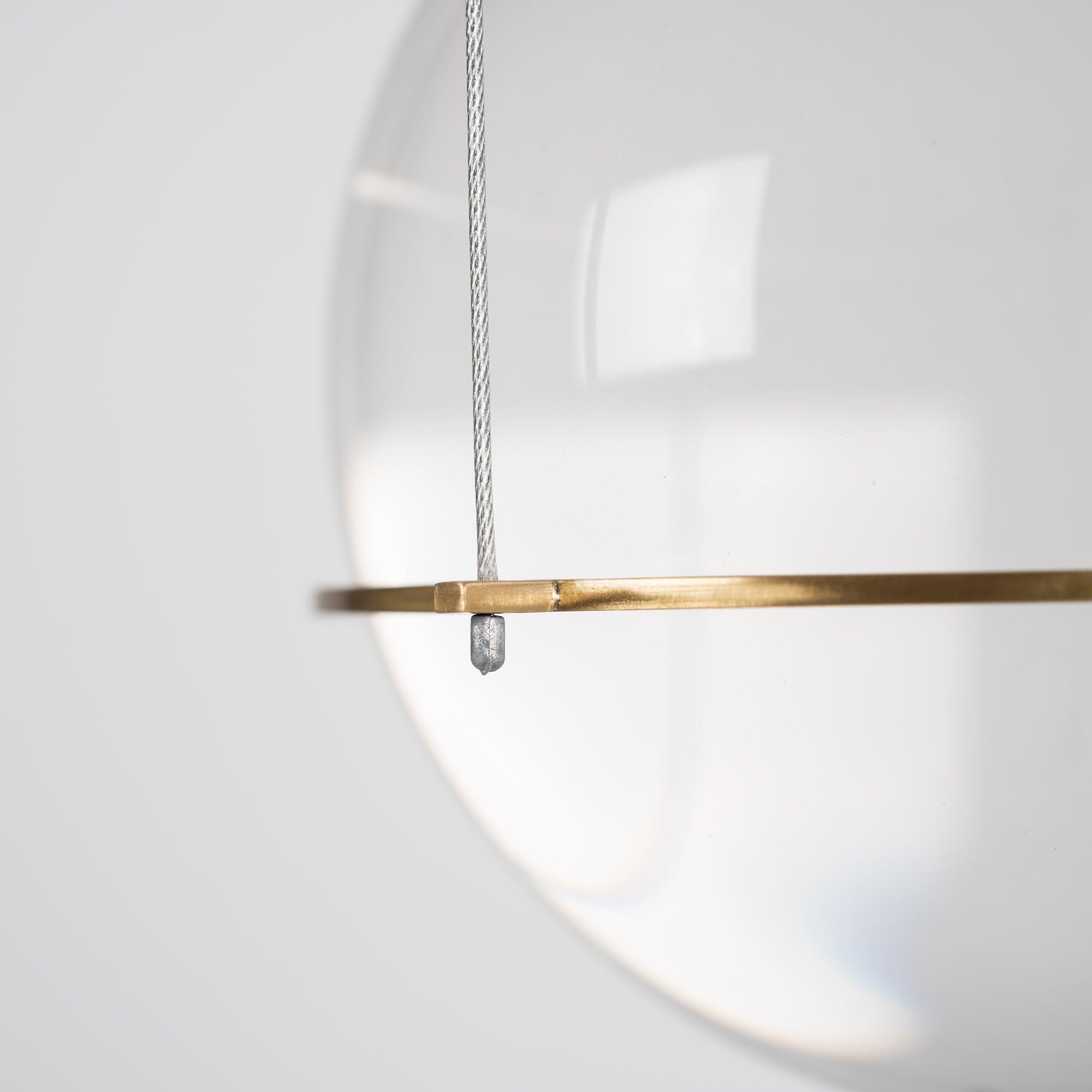 Jovell Pendant Light Crystal Adjustable-Neutral Decor