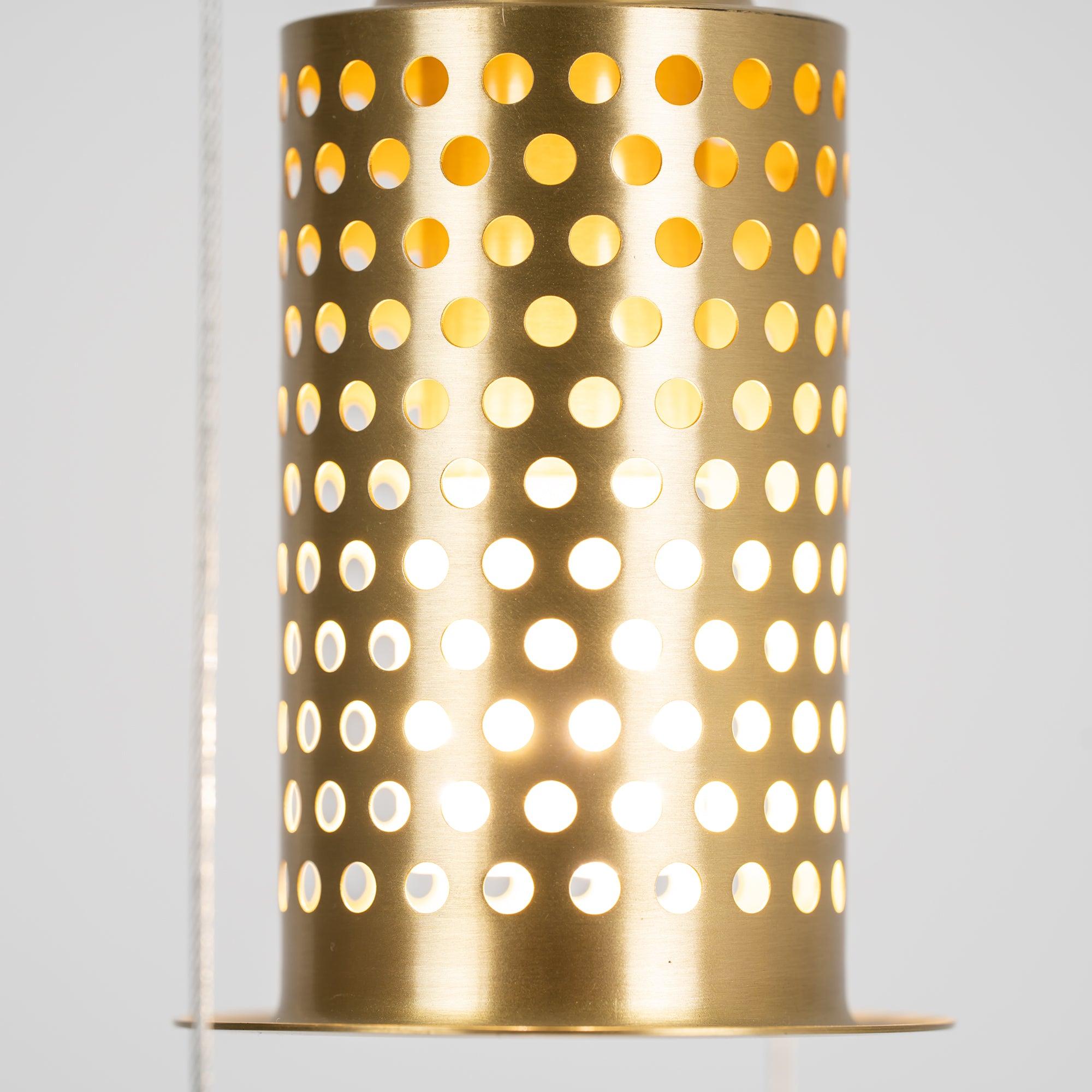 Jovell Pendant Light Crystal Adjustable-Neutral Decor