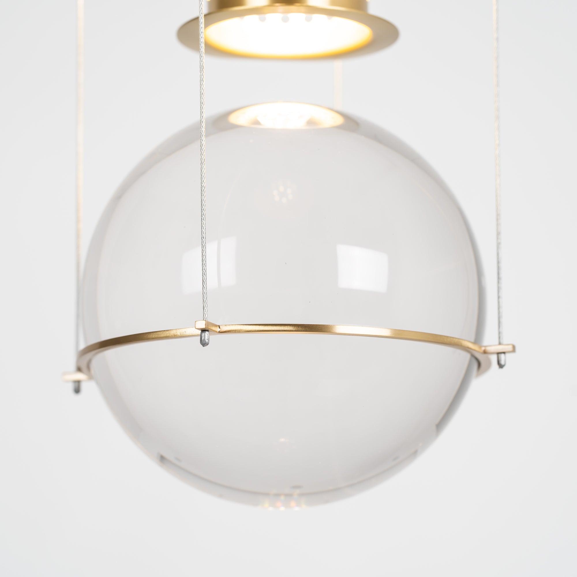 Jovell Pendant Light Crystal Adjustable-Neutral Decor