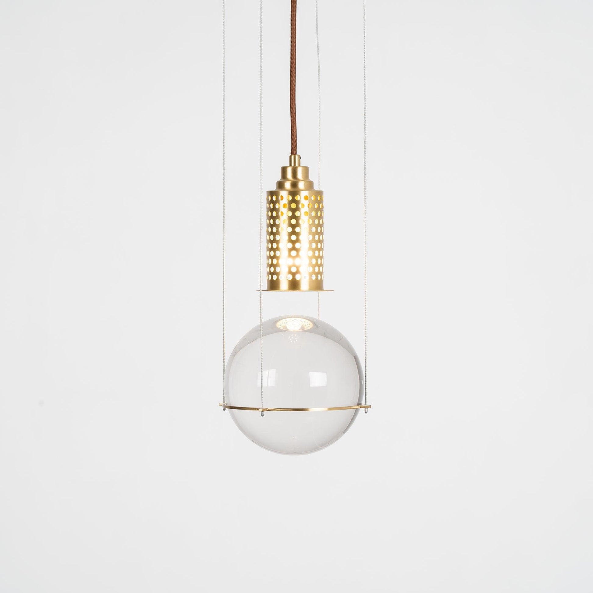 Jovell Pendant Light Crystal Adjustable-Neutral Decor