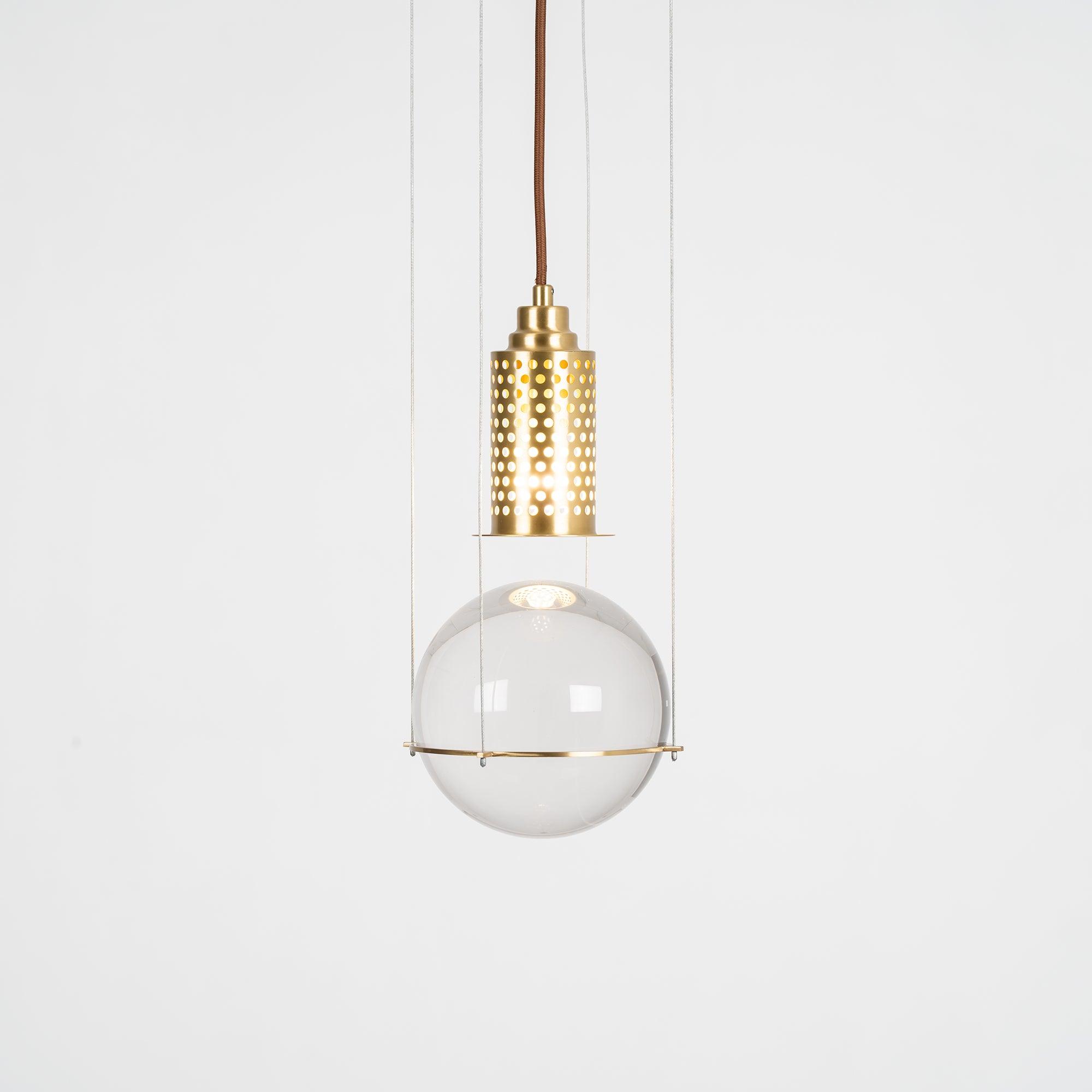 Jovell Pendant Light Crystal Adjustable-Neutral Decor