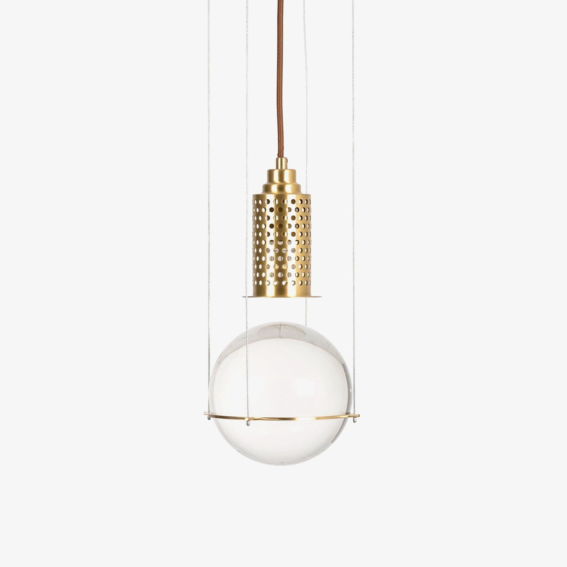 Jovell Pendant Light Crystal Adjustable-Neutral Decor