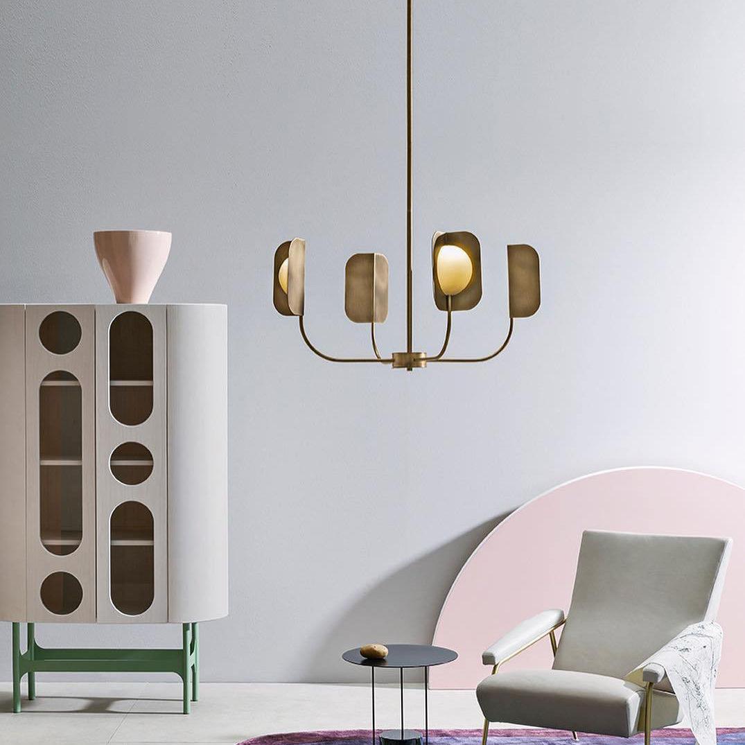 LEAF Chandelier-Neutral Decor