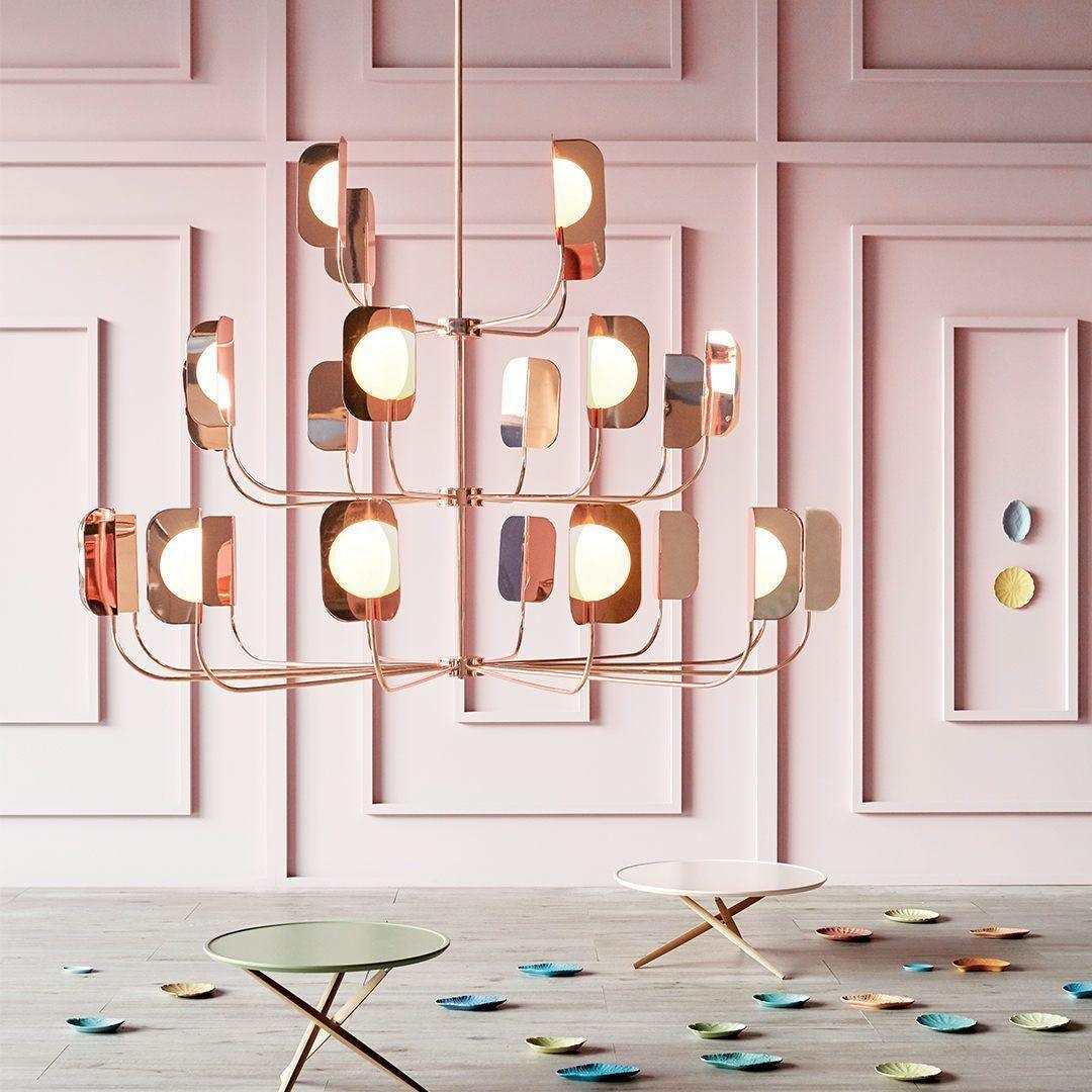 LEAF Chandelier-Neutral Decor