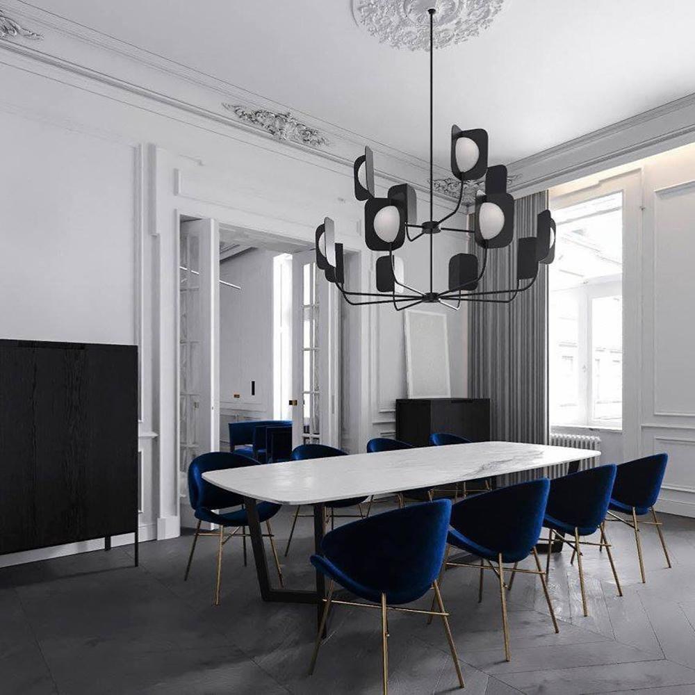 LEAF Chandelier-Neutral Decor