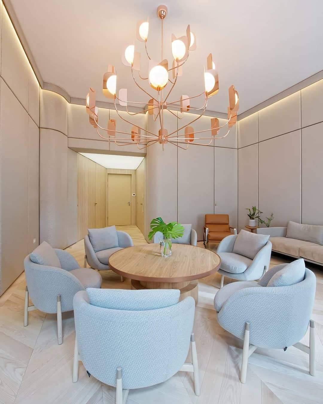 LEAF Chandelier-Neutral Decor