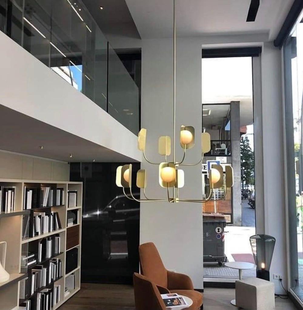 LEAF Chandelier-Neutral Decor