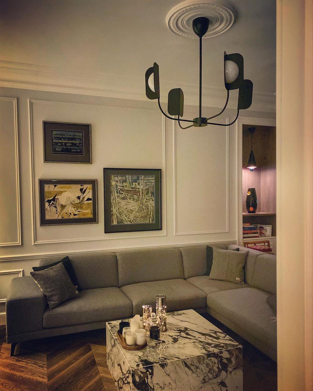 LEAF Chandelier-Neutral Decor