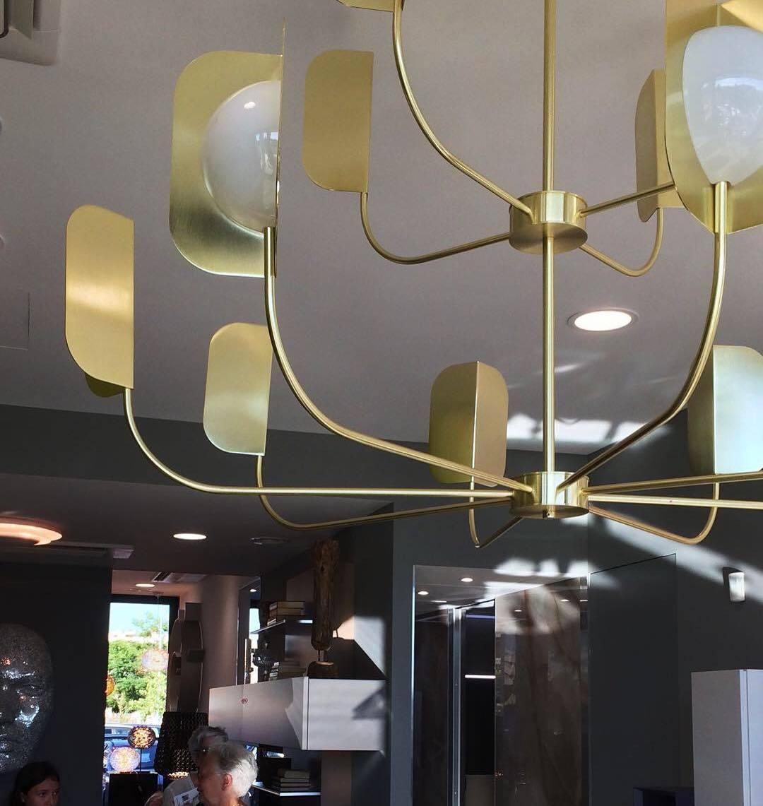 LEAF Chandelier-Neutral Decor