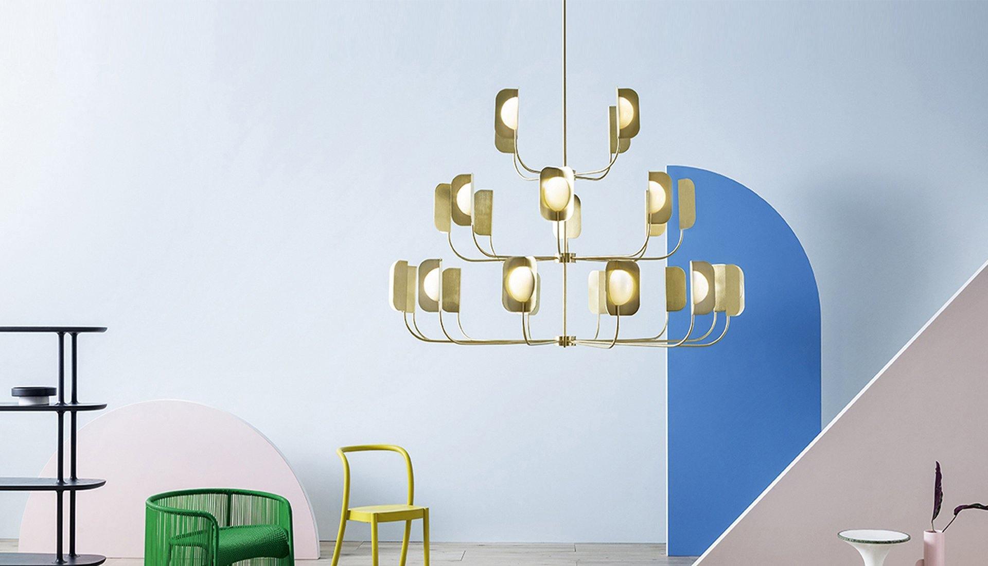 LEAF Chandelier-Neutral Decor