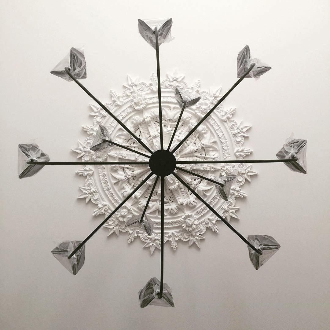 LEAF Chandelier-Neutral Decor