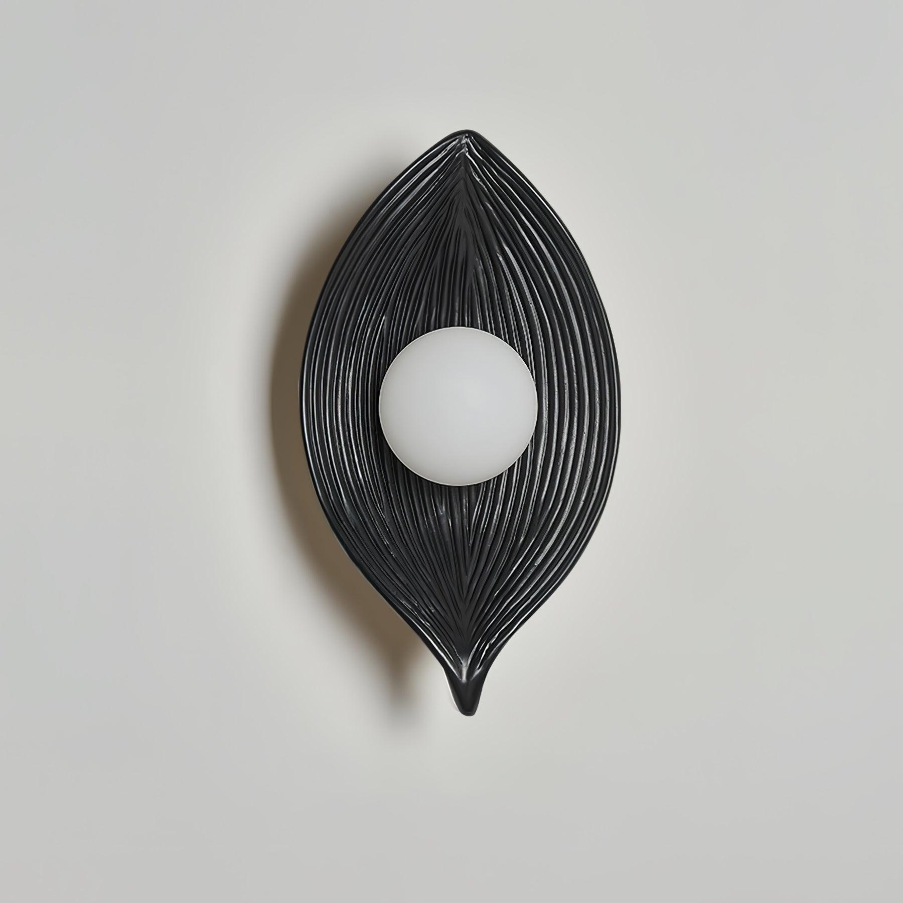 Lirixa Leaf Canoe Resin Sconce Wall lamp-Neutral Decor