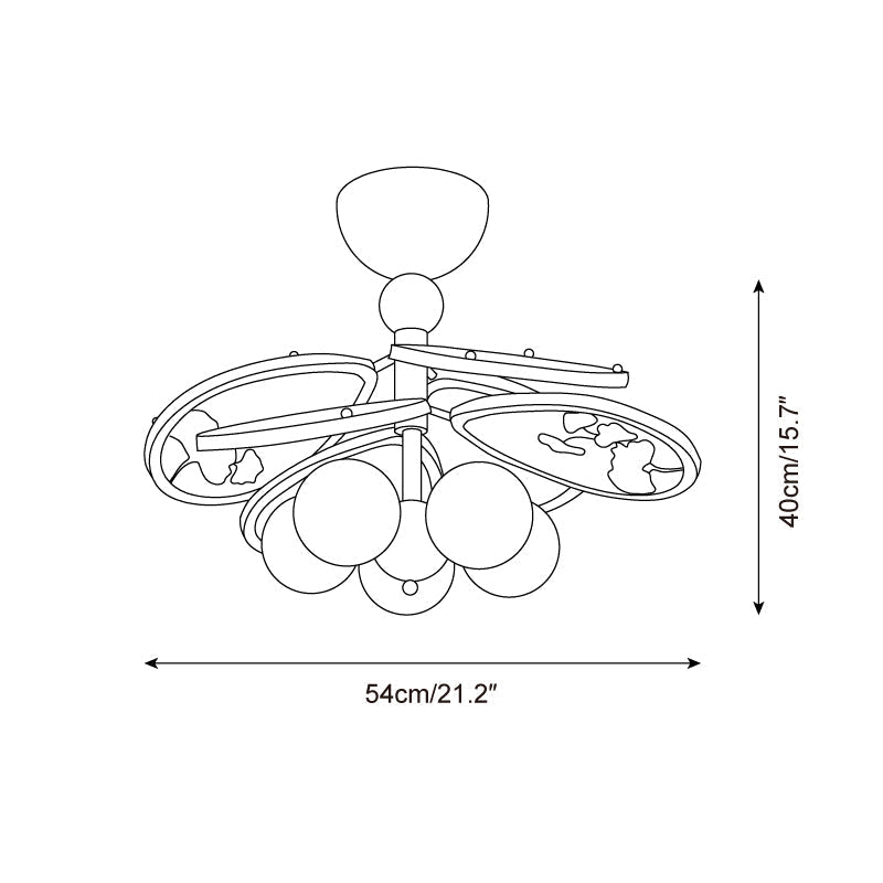 Florentine Ceiling Light