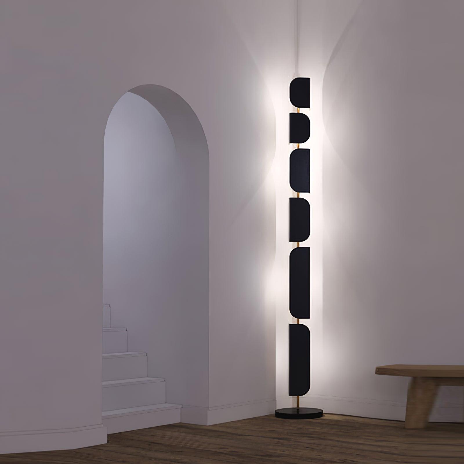 Catharil Modern Geometric Floor Lamp-Neutral Decor