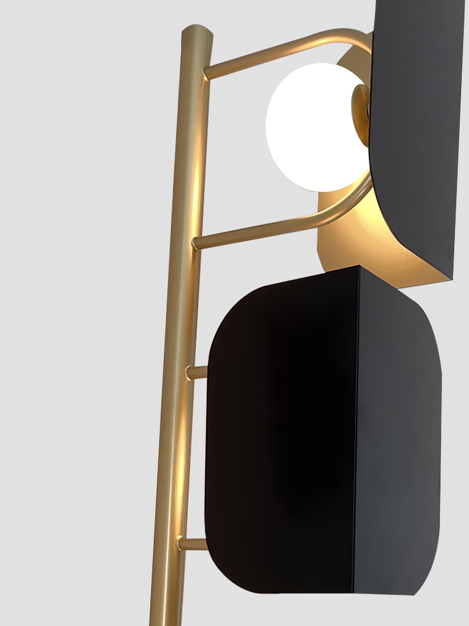 Catharil Modern Geometric Floor Lamp-Neutral Decor