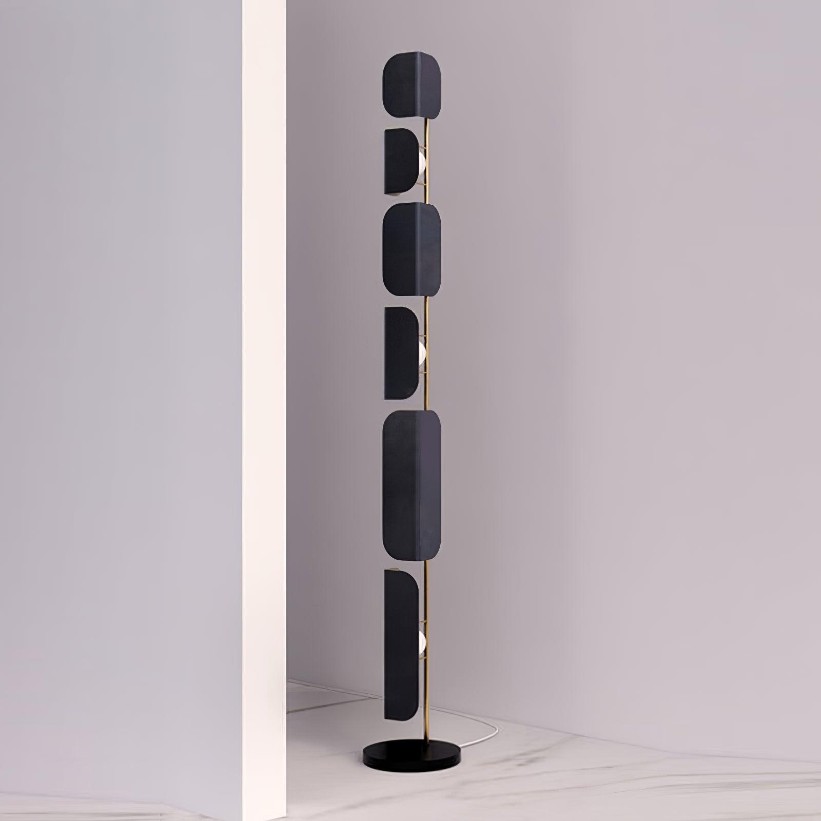 Catharil Modern Geometric Floor Lamp-Neutral Decor