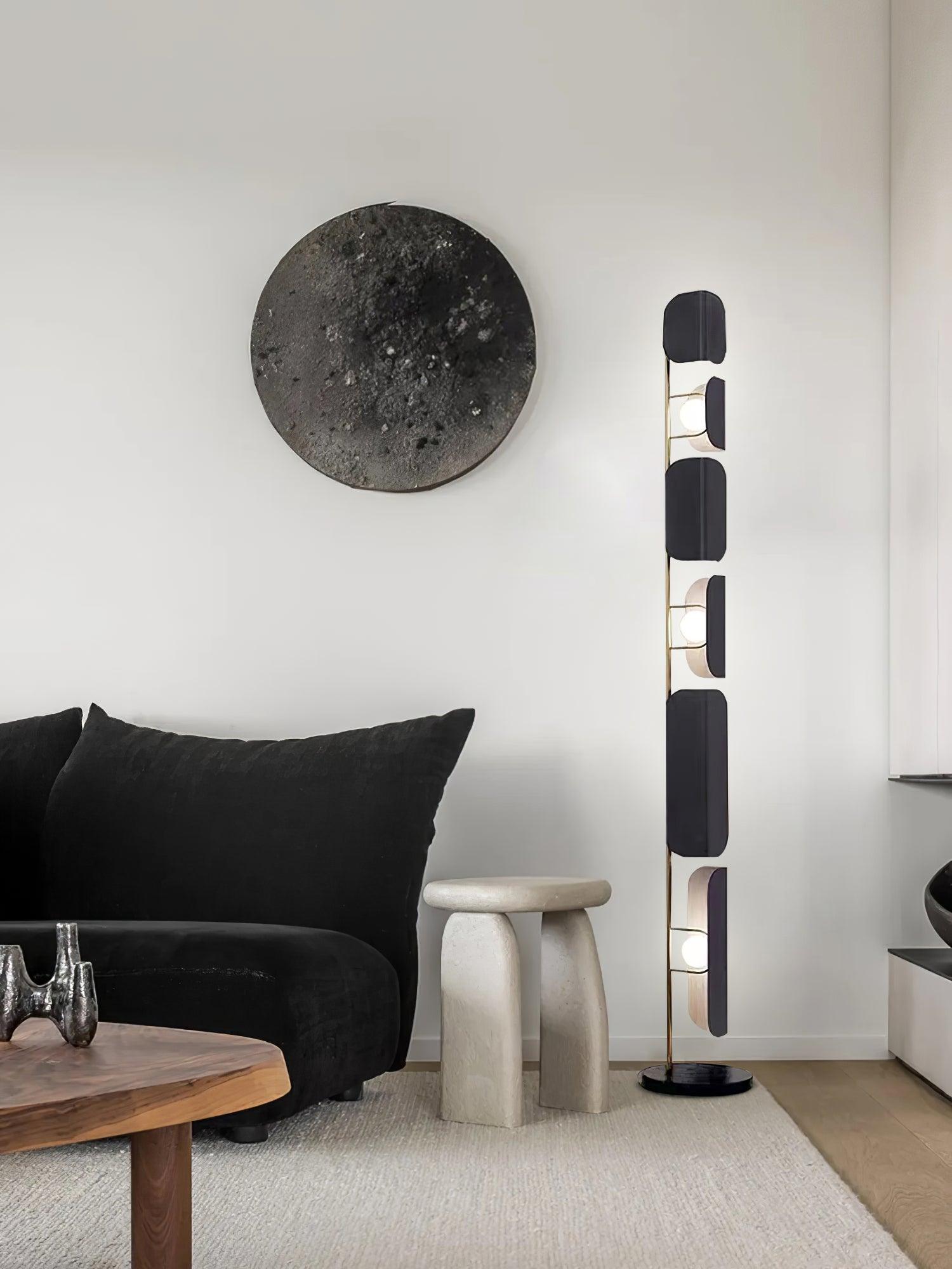 Catharil Modern Geometric Floor Lamp-Neutral Decor
