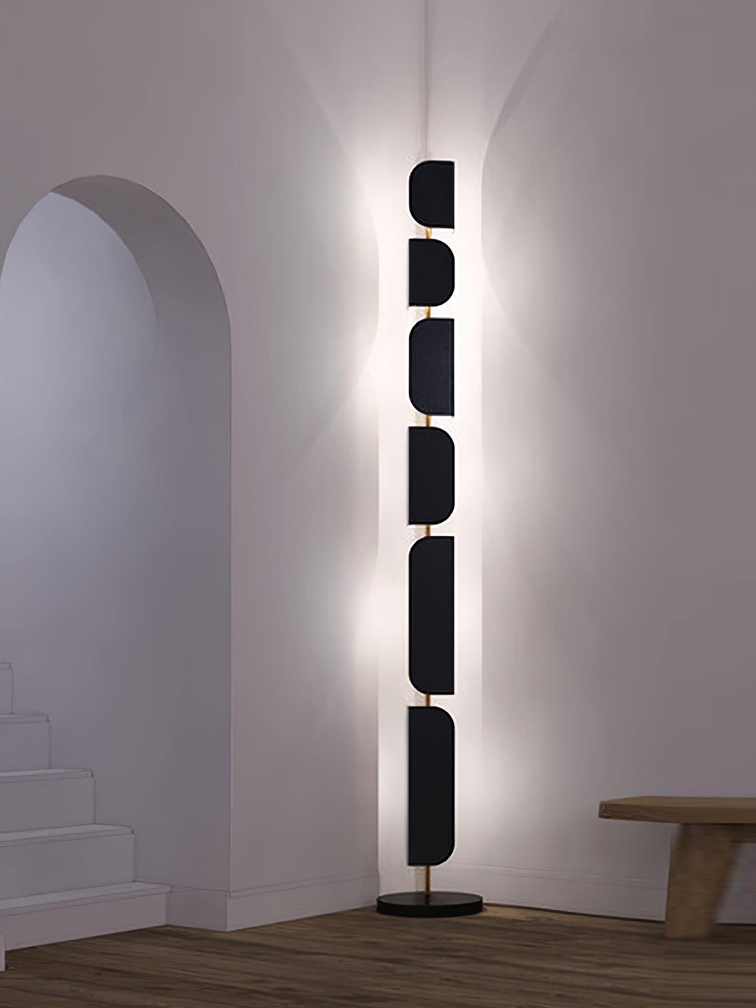 Catharil Modern Geometric Floor Lamp-Neutral Decor