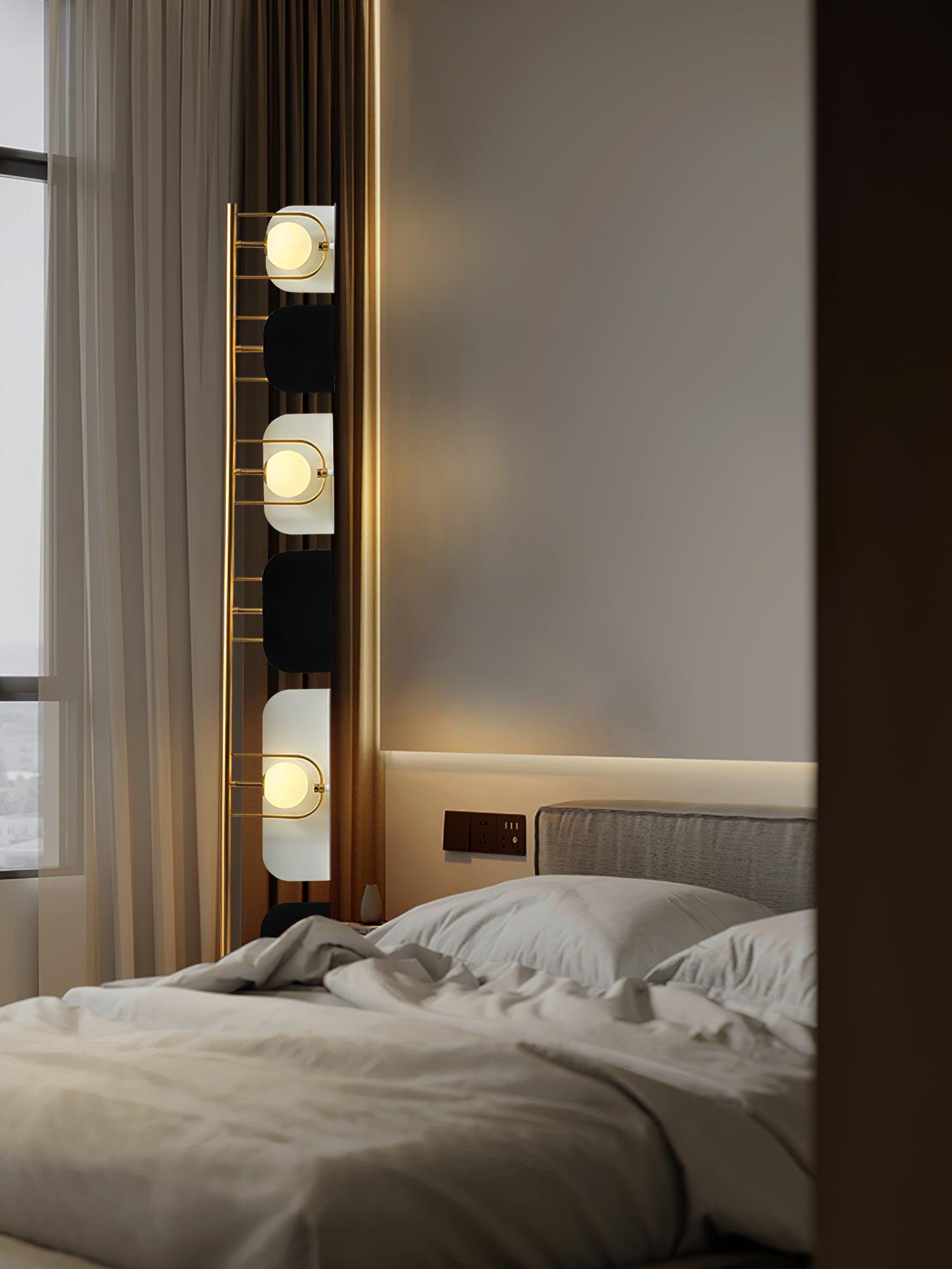 Catharil Modern Geometric Floor Lamp-Neutral Decor