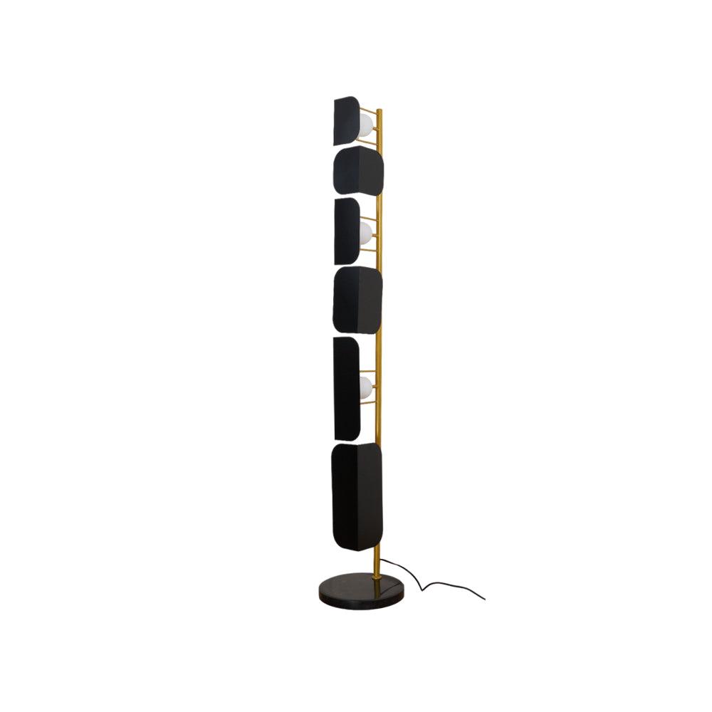 Catharil Modern Geometric Floor Lamp-Neutral Decor
