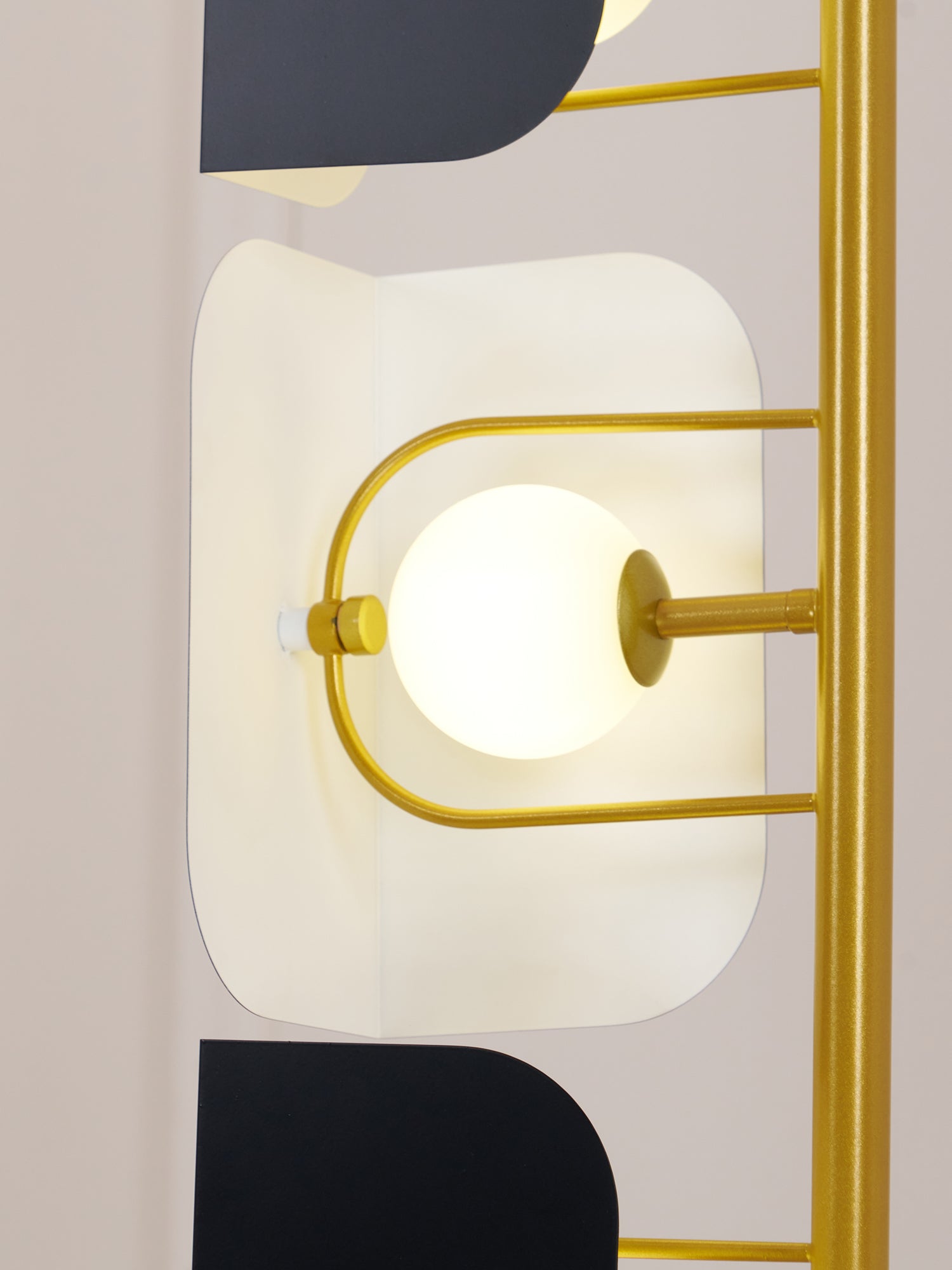 Catharil Modern Geometric Floor Lamp-Neutral Decor
