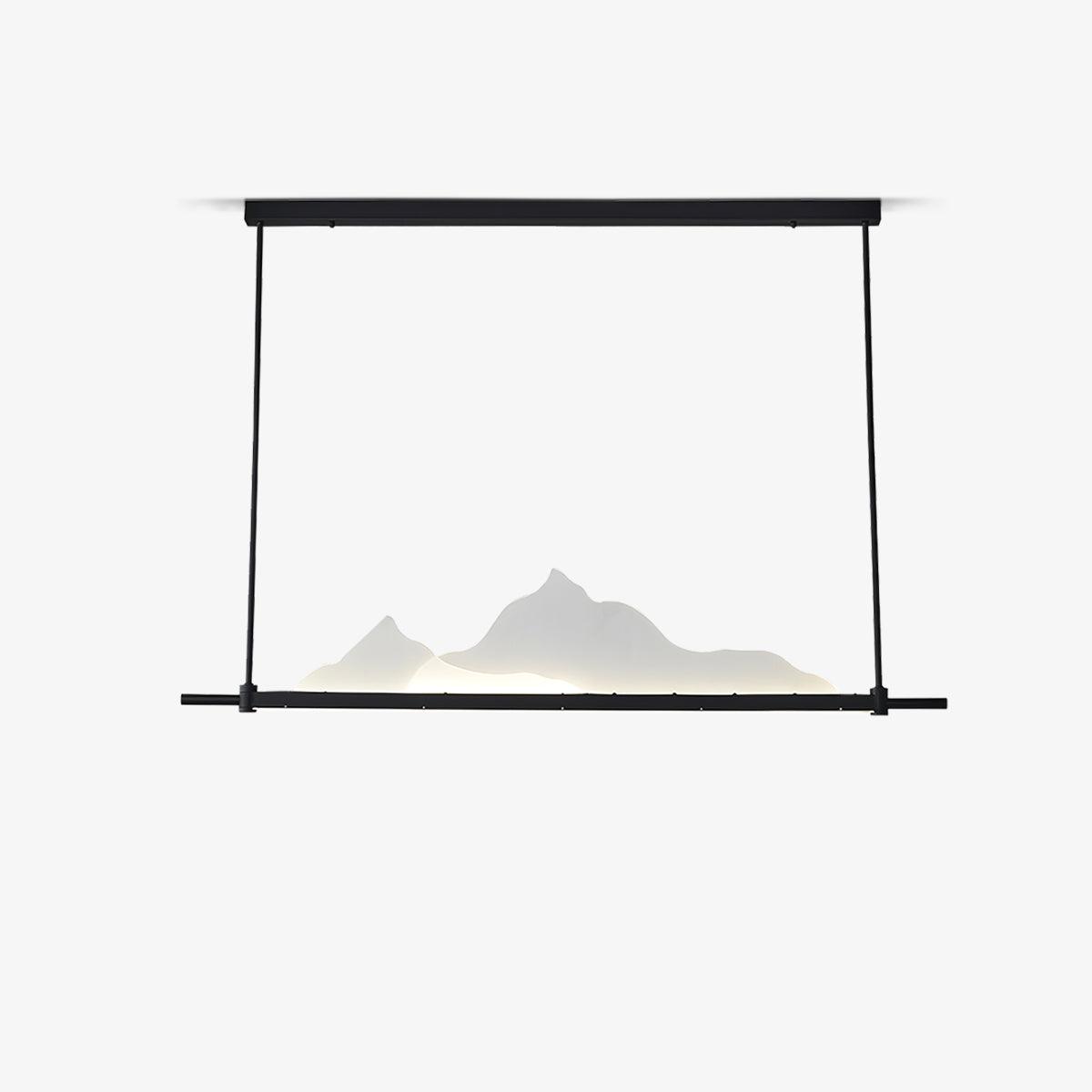 Uvineth Elegance Mountains Pendant Light-Neutral Decor