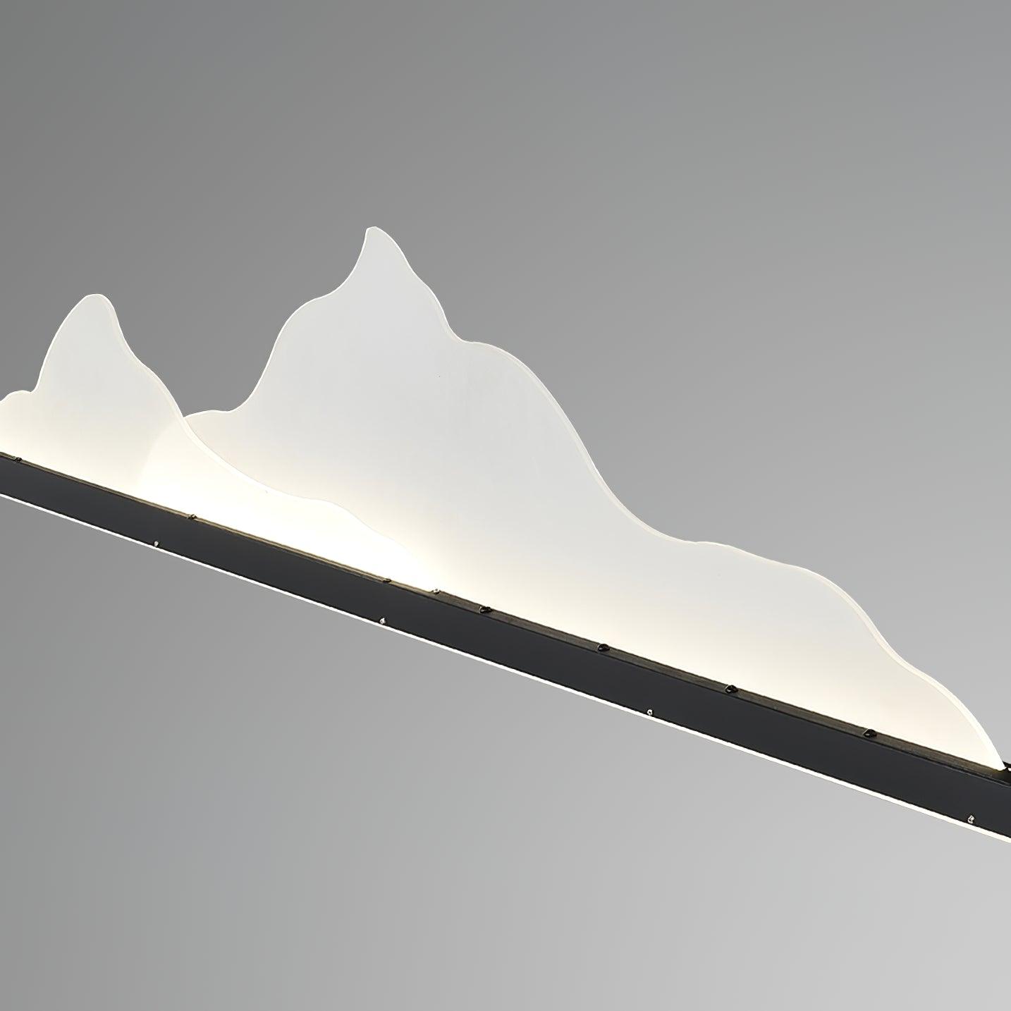Uvineth Elegance Mountains Pendant Light-Neutral Decor