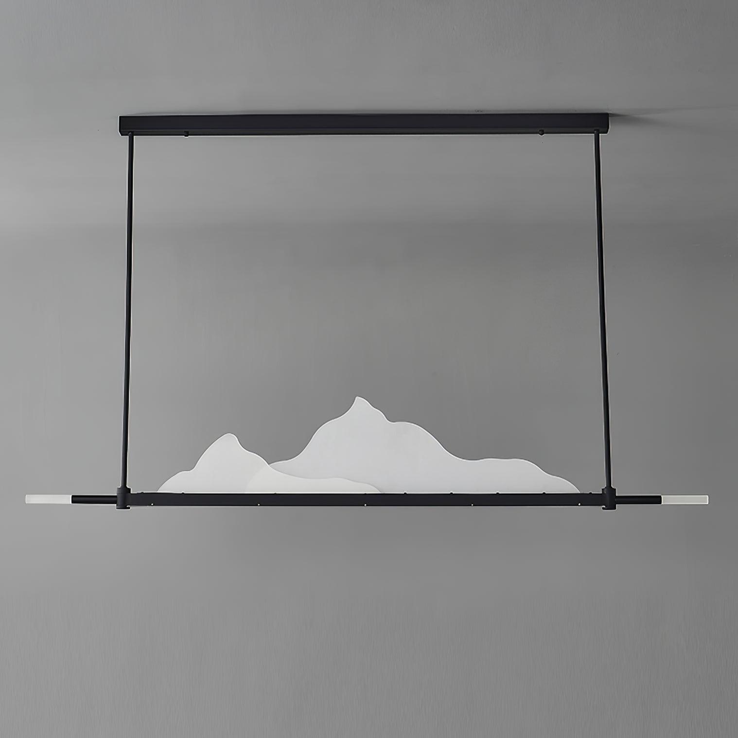 Uvineth Elegance Mountains Pendant Light-Neutral Decor