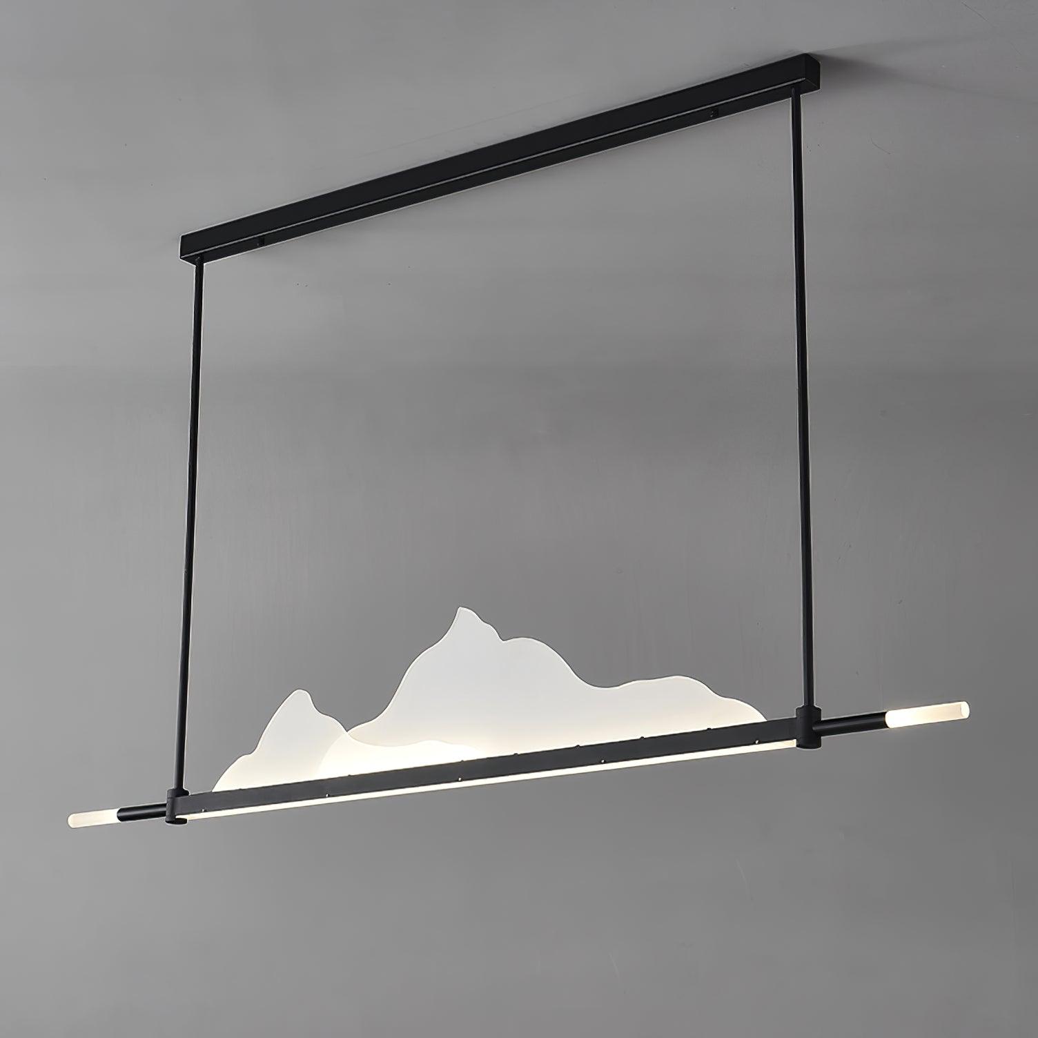 Uvineth Elegance Mountains Pendant Light-Neutral Decor