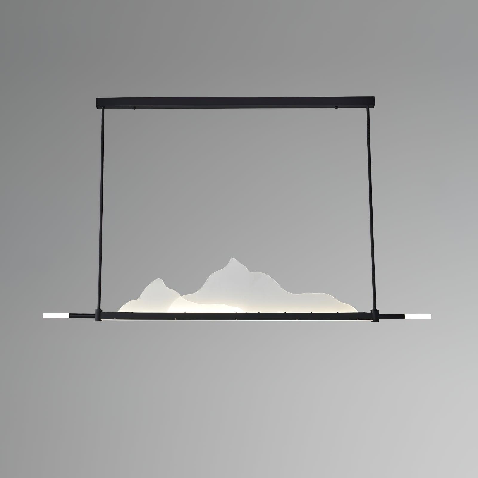 Uvineth Elegance Mountains Pendant Light-Neutral Decor