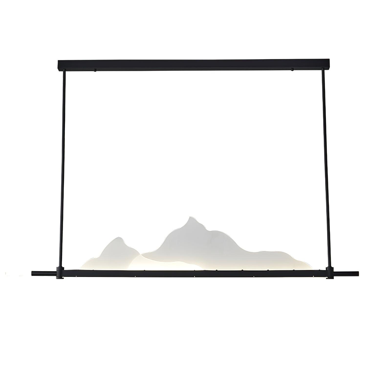 Uvineth Elegance Mountains Pendant Light-Neutral Decor