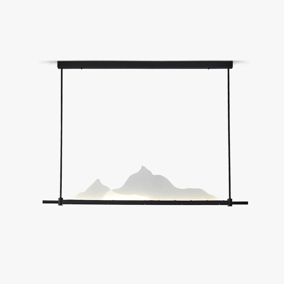 Uvineth Elegance Mountains Pendant Light-Neutral Decor