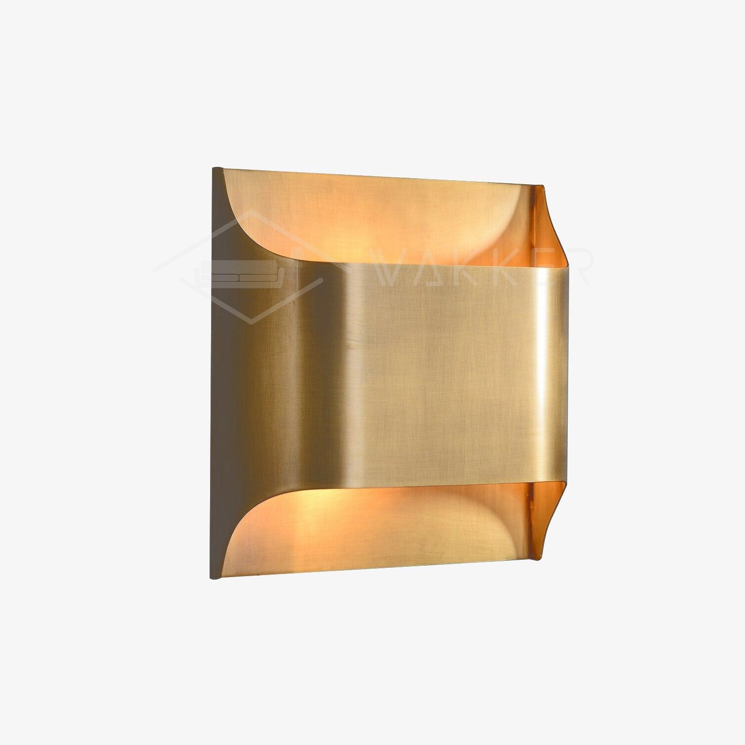 Hardy Nordic Art Brass Wall Lamp-Neutral Decor