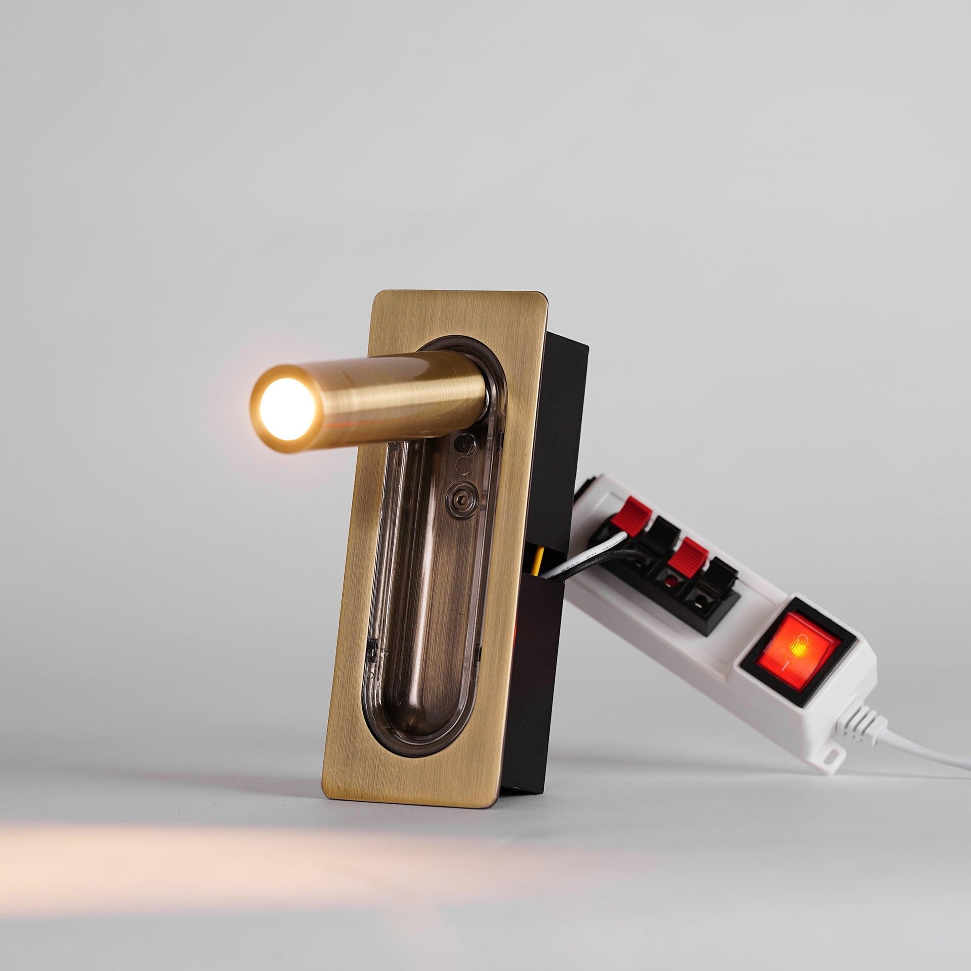 Cyrano Industrial Wall Lamp-Neutral Decor