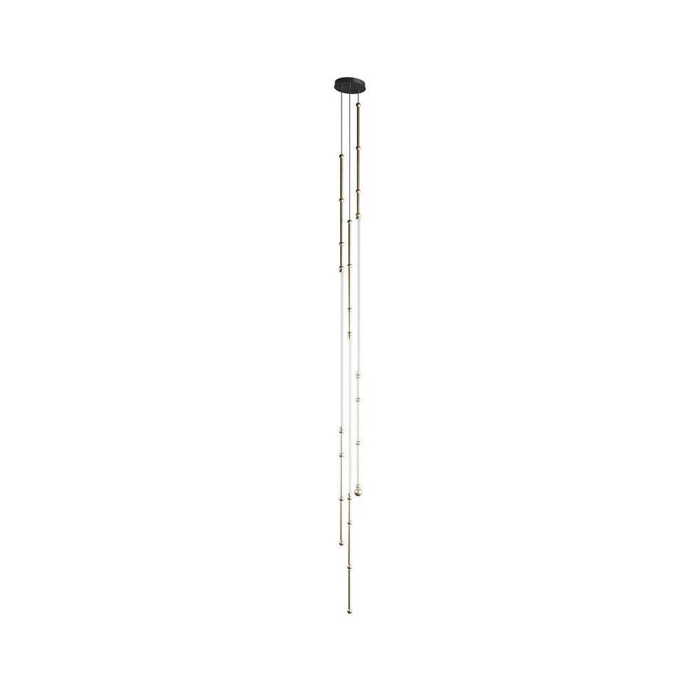 Rio Chandelier Leda LED Flexible Modern Sculptural-Neutral Decor
